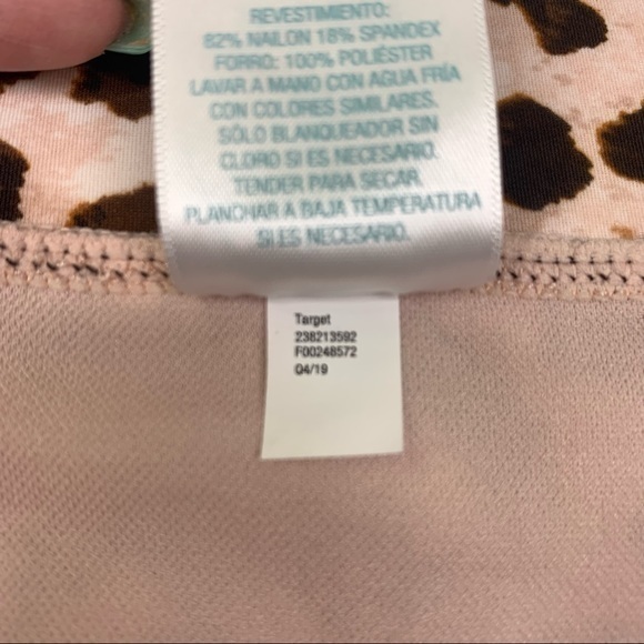 KONA SOL Pink Animal‎ Print Hipster Bikini Bottoms - Picture 9 of 9